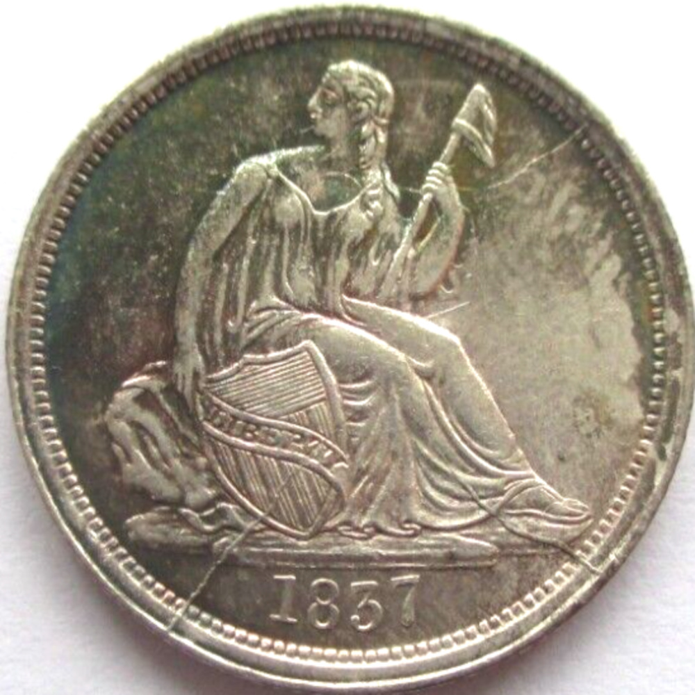 1837-10c-Liberty-Seated-Dime-Large-Date-Fortin-101c